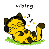 Vibes Vibing Sticker by Dicey Together