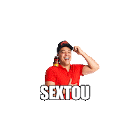 Fim De Semana Sextou Sticker by Pitú