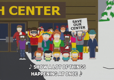 crowd store GIF by South Park 