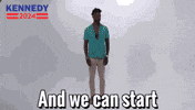 Beginning Lets Go GIF by Team Kennedy