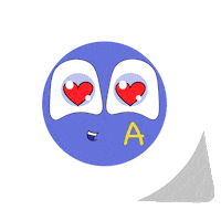 lisafremder love smile face hearts Sticker