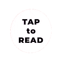 TEXSIB here tap read print Sticker