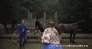 Florence Pugh Kiss GIF by LittleWomen