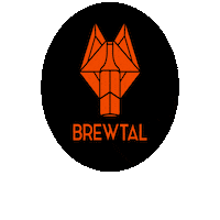 bebrewtal beer jump cerveza craft beer Sticker