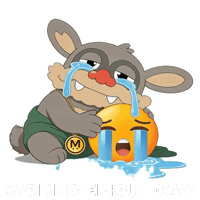 Sad Cry Sticker