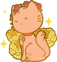Zodiac Sign Cat Sticker by shourimajo