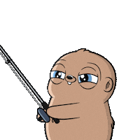 Come Here Gone Fishing Sticker by Fugz Official