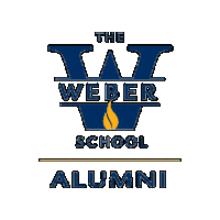theweberschool logo alumni weber school logo Sticker