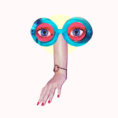 fashion eyes GIF by Chantal Caduff