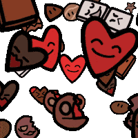 Valentines Day Love Sticker by Miyrumiyru