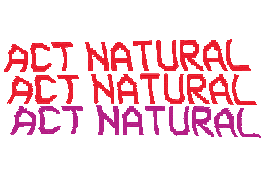 Act Natural Cruelty Free Sticker by WLDKAT