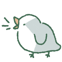 Bird Talk Sticker