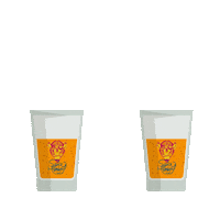 Cheers Shot Sticker by krdrinks