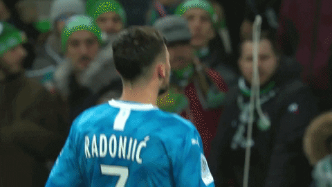 Nemanja Radonjic Kiss GIF by Olympique de Marseille