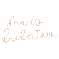 lettersbynova calligraphy kuckózóskalligráfia Sticker
