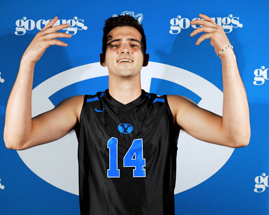 Cant Hear You Get Loud GIF by BYU Cougars