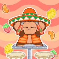 Happy Fruit Punch GIF by Chimpers