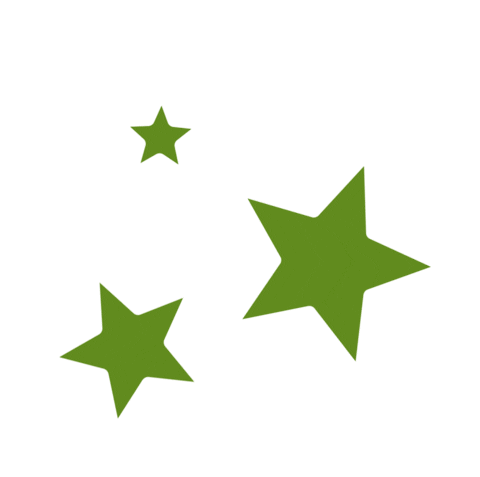 Stars Green Star Sticker by Origins