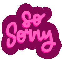 Im Sorry Sticker by Demic