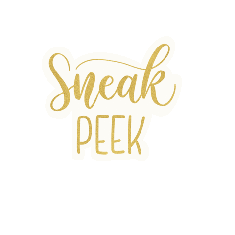 Behind The Scenes Gold Sticker