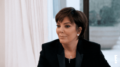 keeping up with the kardashians eyebrow raise GIF by E!