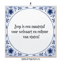 Spreuk Status Sticker by Tegelspreuken.nl