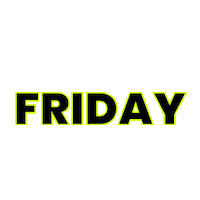 Friday Weekend Sticker by Sembuster