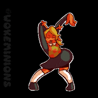 Wokeminions deltarune noelle holiday noelle deltarune deltarune dance GIF