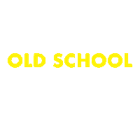 old school sticker by Josie Dunne