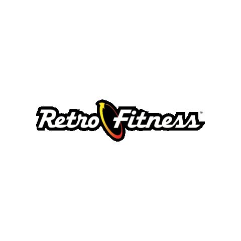 retrofitness giphyupload fitness workout gym Sticker