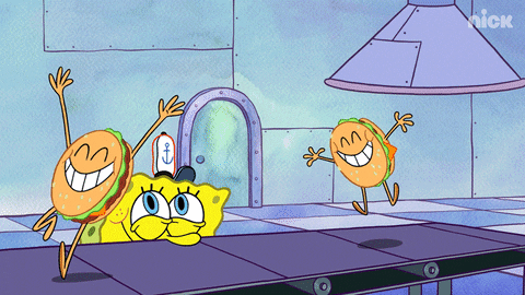 Happy Nickelodeon GIF by SpongeBob SquarePants
