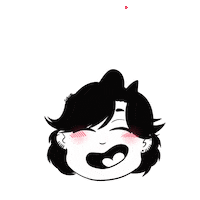 Heart Character Sticker