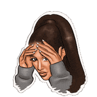 Ariana Grande Omg Sticker