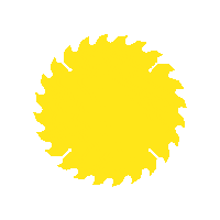 Saw Blade Sticker by Byggmax