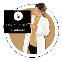 Eyebrows Brows Sticker by Fine Strokes Microblading