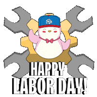 Grilling Labor Day Sticker by Pudgy Penguins