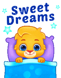 Sleepy Good Night Sticker by Lucas and Friends by RV AppStudios