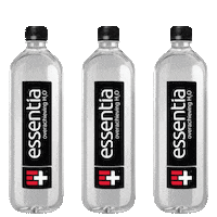 EssentiaWater water hydrate water bottle drink water Sticker