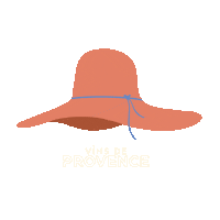 Pink Sticker Sticker by Vins de Provence