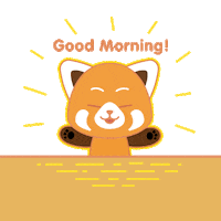 Happy Good Morning Sticker by PlayDappTown