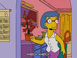 Season 17 Hello GIF by The Simpsons