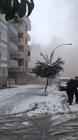 Buildings Collapse in Malatya as Earthquake Death Toll Rises