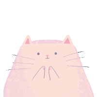 irsalinazd cat pastel greeting ramadan Sticker