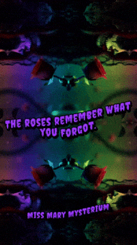 Divine Feminine Roses GIF by Miss Mary Mysterium