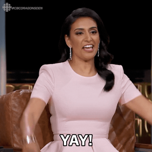 Happy Dragons Den GIF by CBC