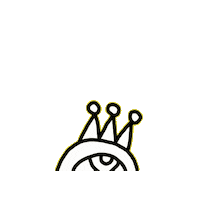 Corona Boss Sticker by Dan Flow Art