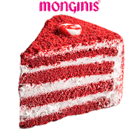 Red Velvet Cake Sticker by Monginis