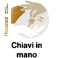 House Gold Sticker by immobiliarehouzez