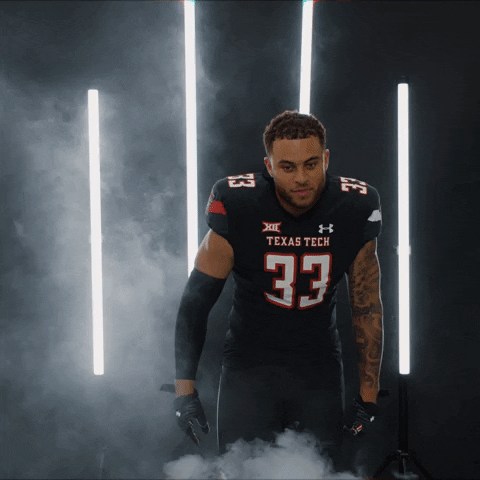 College Football Sport GIF by Texas Tech Football
