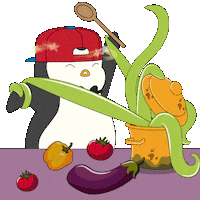 Culinary Arts Cooking Sticker by Pudgy Penguins